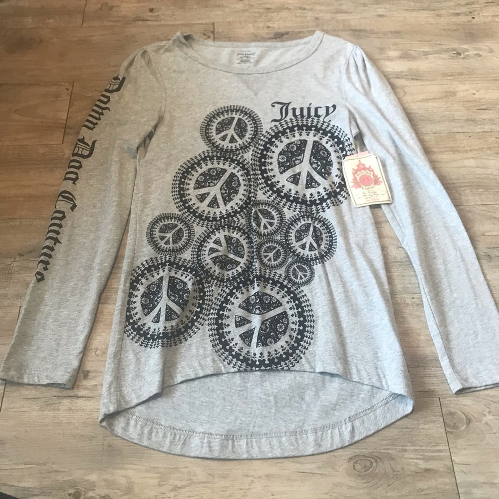 NWT Juicy Couture Down Dog Couture Long Sleeve